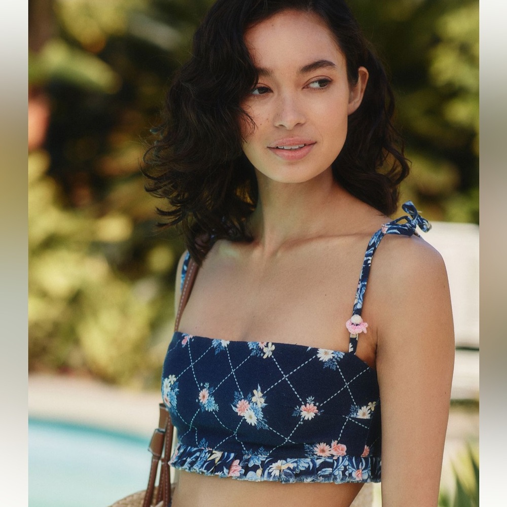 Agua Bendita Allie Crop Top